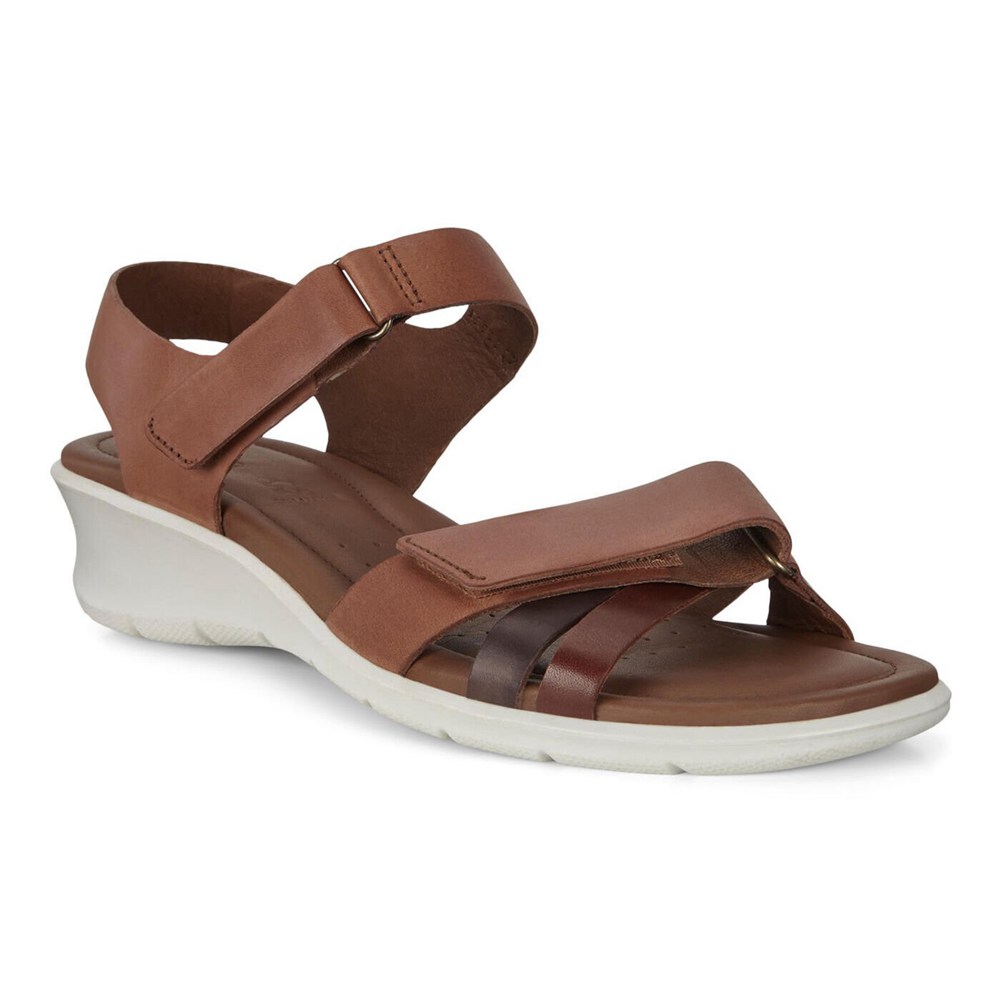 Sandalias Mujer - ECCO Felicia Adjustable Strap - Marrom - APB490372